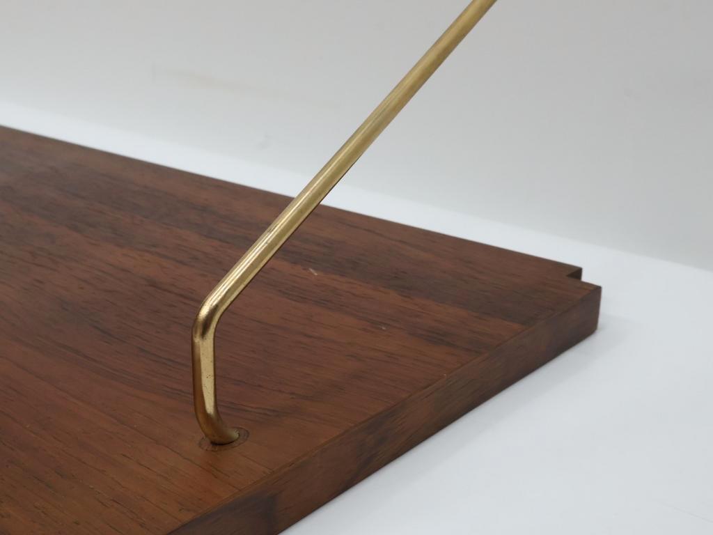 Poul Cadovius | Losse Wandplank | Met Haken | Palissander image 3