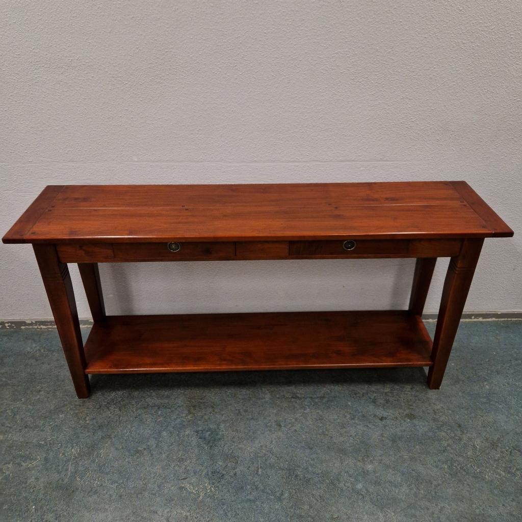 Klassieke Noten / Kersen Vintage Sidetable Dressoir Ladekast image 4