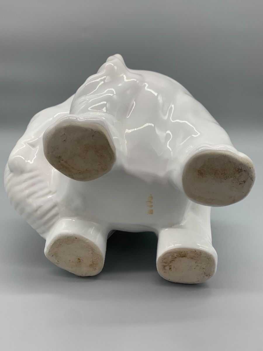 Grote Bloempot Olifant Wit image 7
