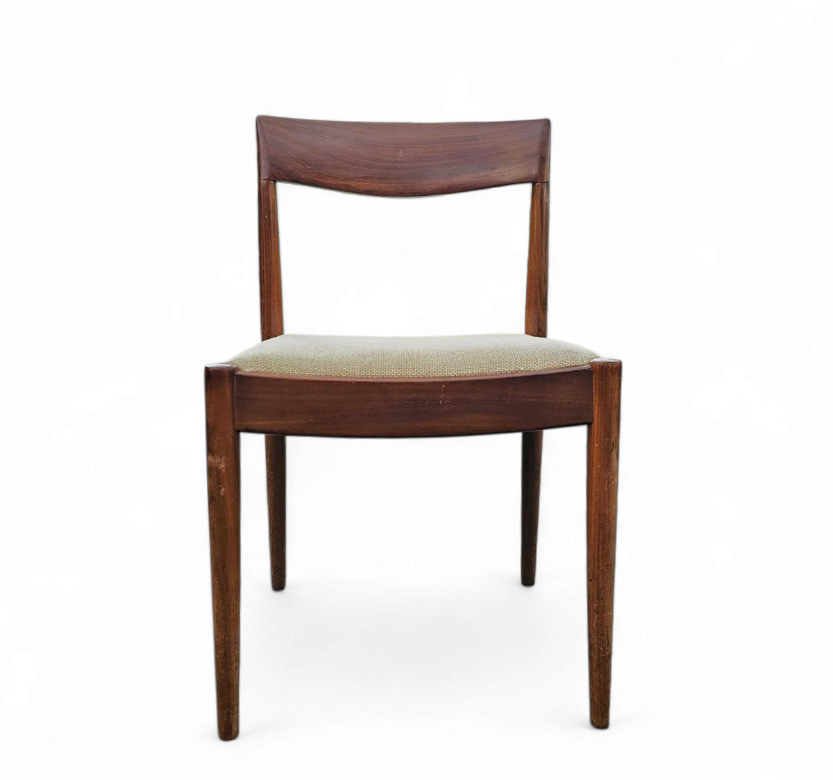4 X Scandinavian Teak Dining Chairs / 1970s image 8