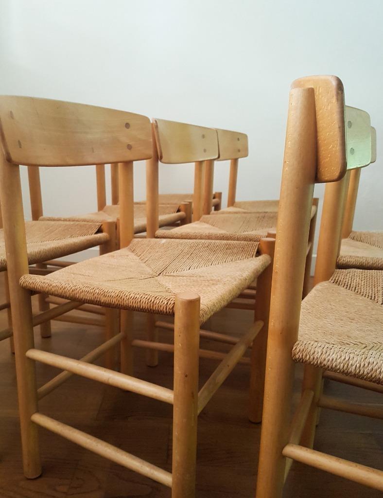 Vintage Deens J39 Stoelen Van Borge Mogensen Voor Fdb Møbler image 7
