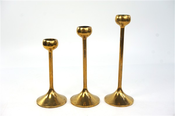 3 Vintage Kandelaars – Bol image 3