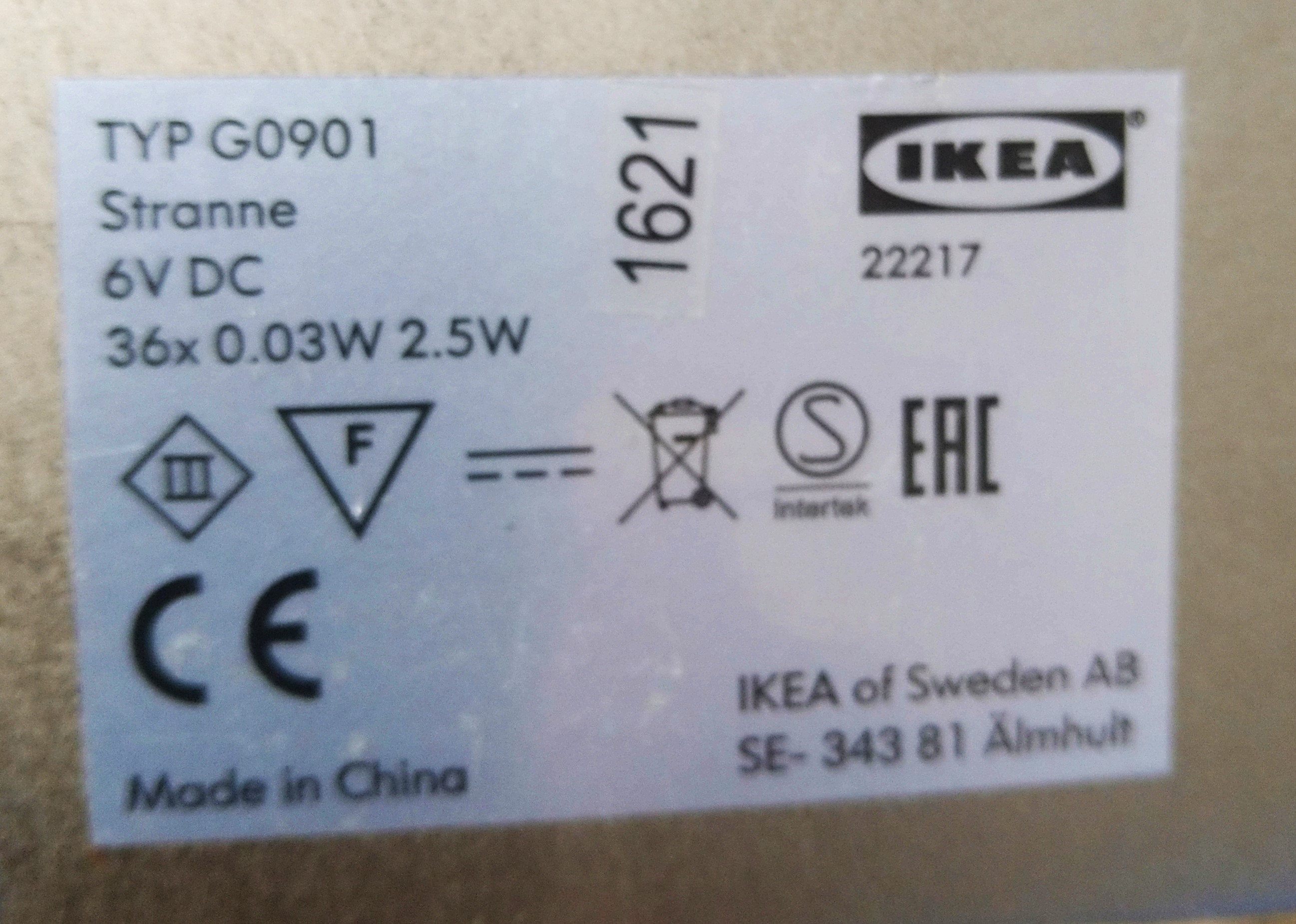 Vintage Design Vloerlamp IKEA Stranne image 6