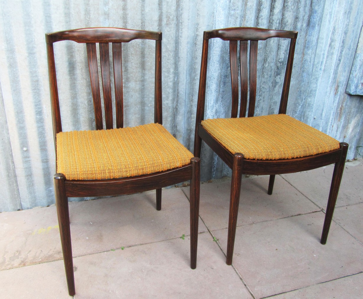 Deense Palissander Stoelen, Set Van 2 image 2