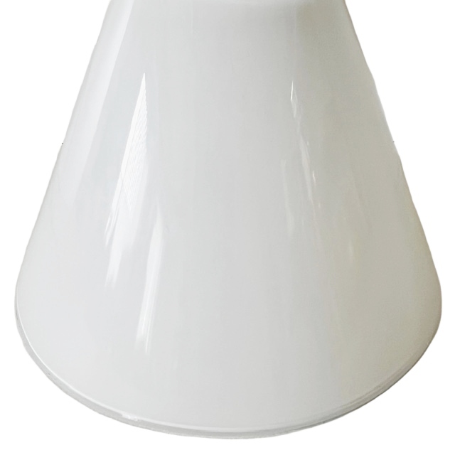 Vintage IKEA Wandlamp Goud Melkglas image 7