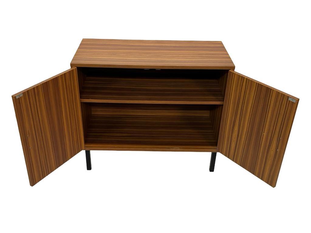 Vintage Kastje Compact Plak Fineer Jaren 70 Design image 17