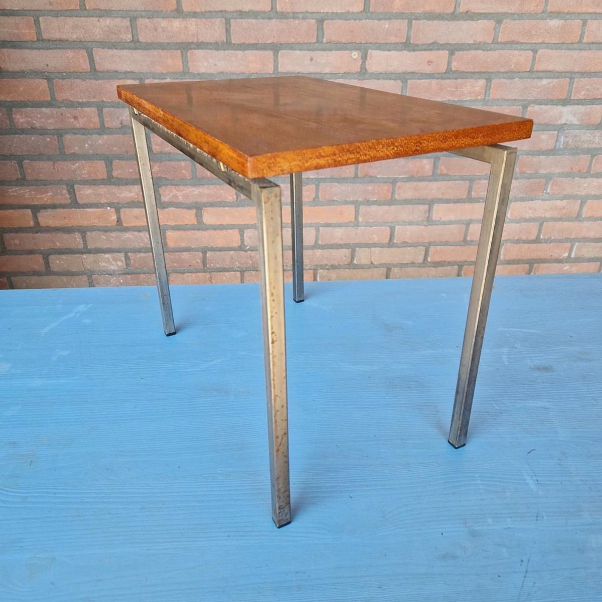 Vintage Bijzettafel Tafeltje Plantentafel Pastoe Stijl Tafel image 6
