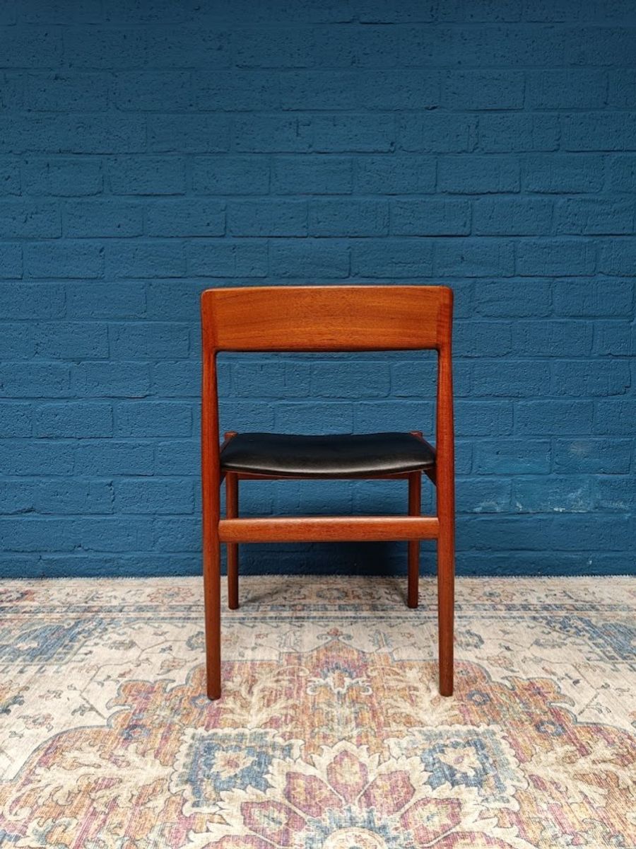 4x Vintage Deens Design Stoelen, Jaren '60 image 9