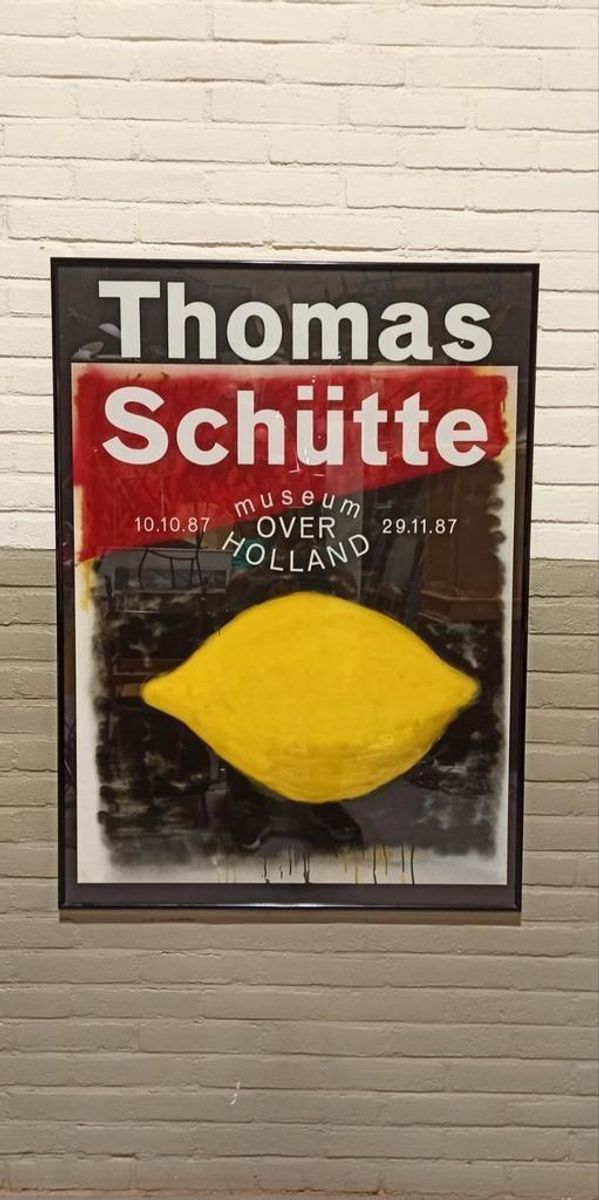 Vintage Tentoonstelling Poster, Lex Reitsma image 3