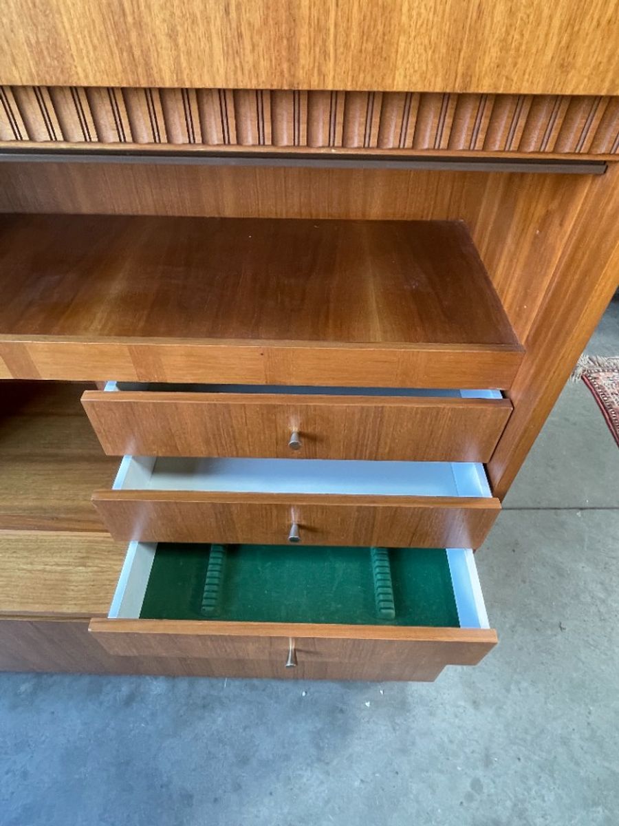 Vintage Zweeds Wandmeubel / Highboard. Royal Board 1970's image 13
