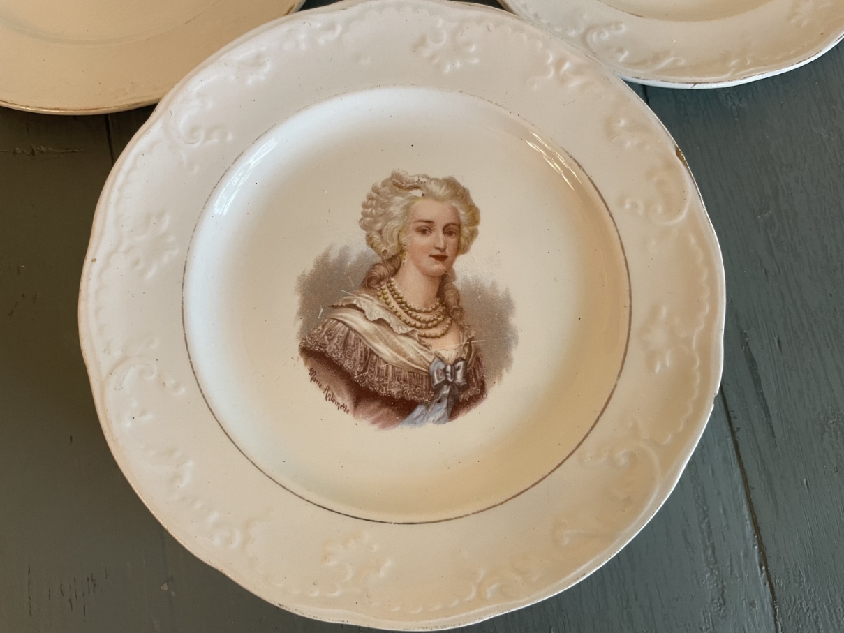 14x Gebaksschotels Schotels Van Franse Klassieke Aristocraten Antiek image 16