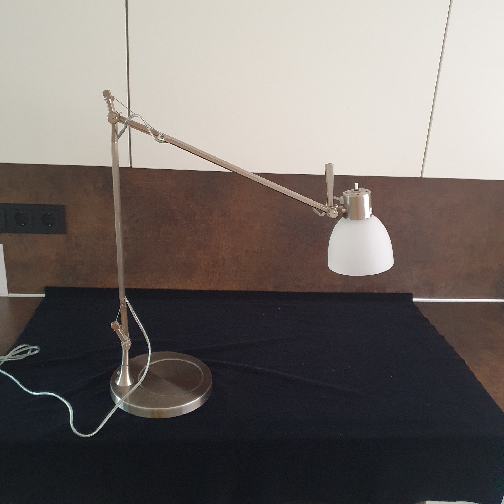 Bureaulamp - Tafellamp - Metaal - Zilverkleurig - Verstelbaar image 10
