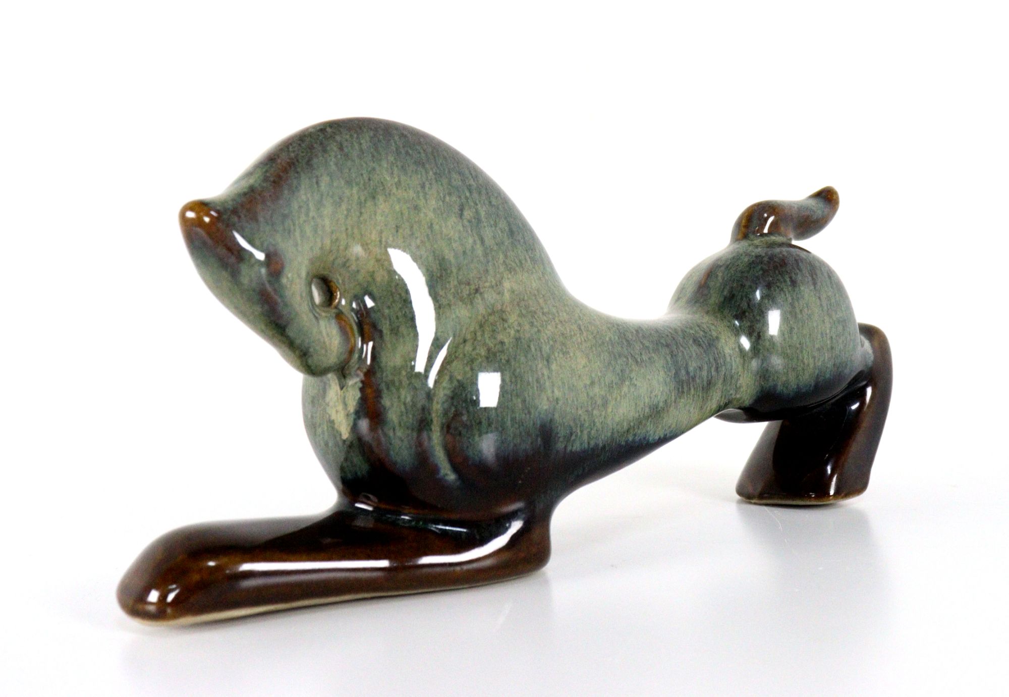 Vintage Keramieken Midcentury Paard image 5