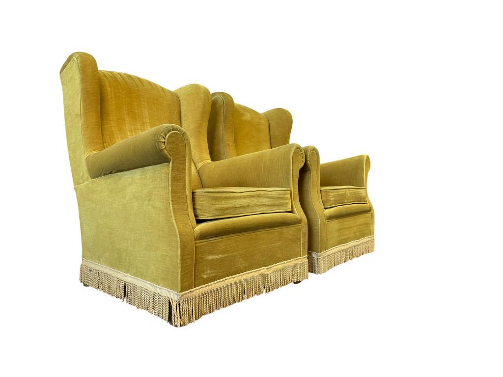 Set Van 2 Vintage Clubzetels / Fauteuils / Éénzitten image 17