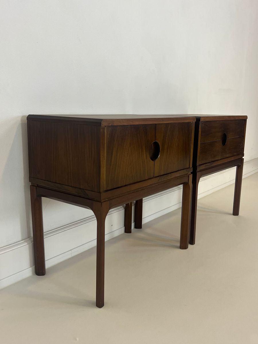 Set Of 2 Vintage Side Tables By Kai Kristiansen - Model 384 image 8