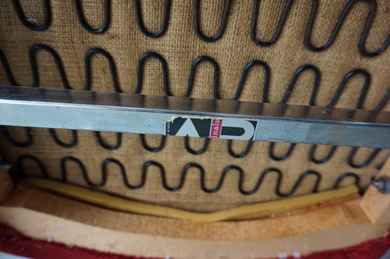 Armstoelen Van Hein Salomonson Voor Ap Originals, Set Van 4 - Moet Hergestoffeerd image 8
