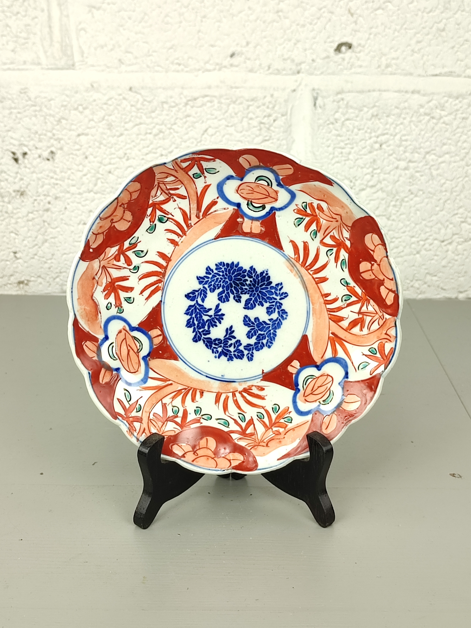 Antiek Japans Imari Bordje image 2