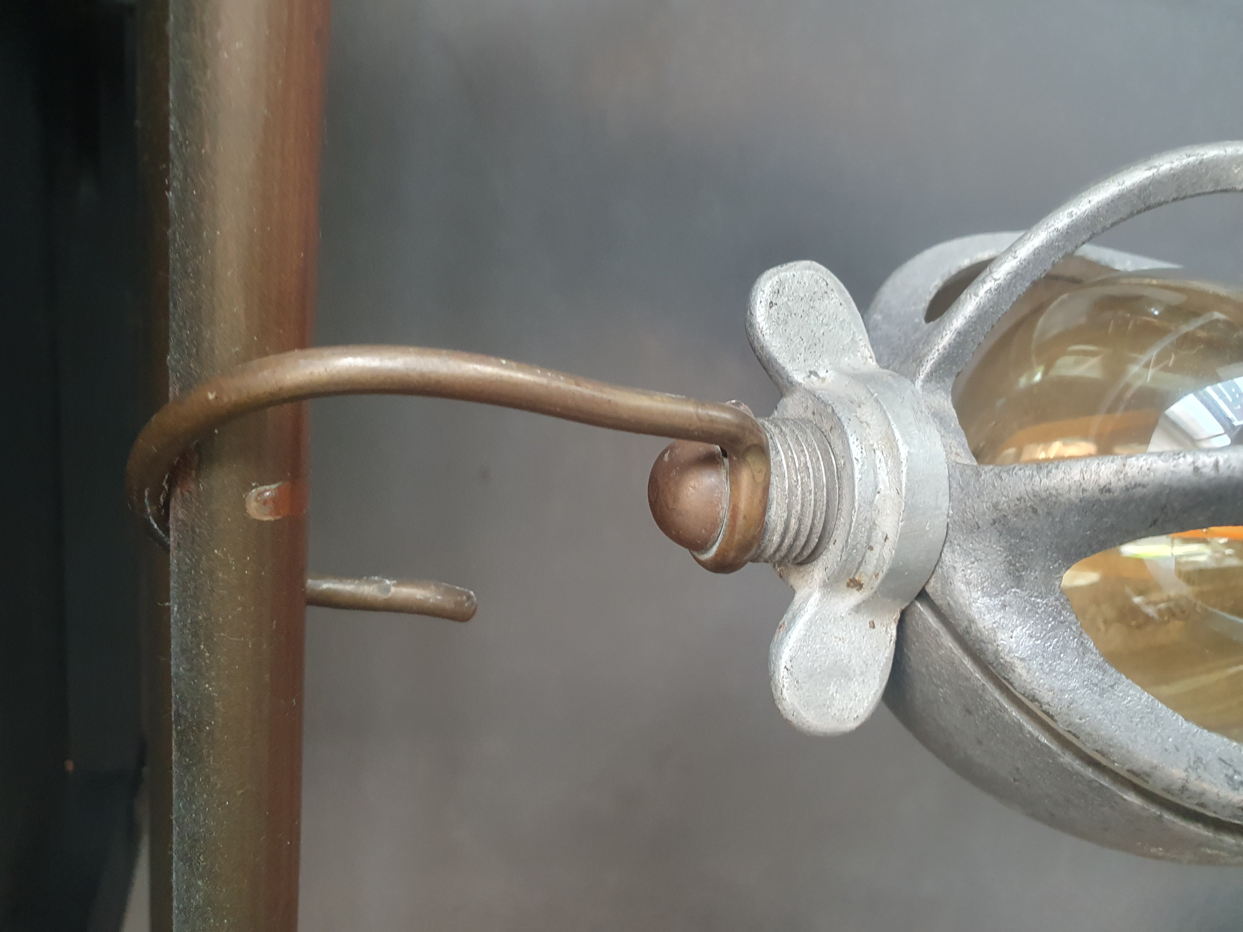 Crouse Hinds Werklamp ' Troublelight' Uit De Jaren 30. image 5