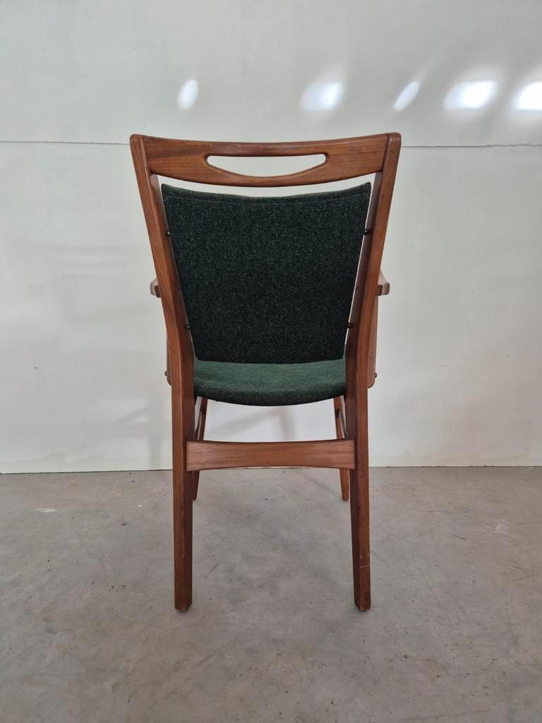 Vintage Deense Teak Stoel Met Armleuningen Design image 6