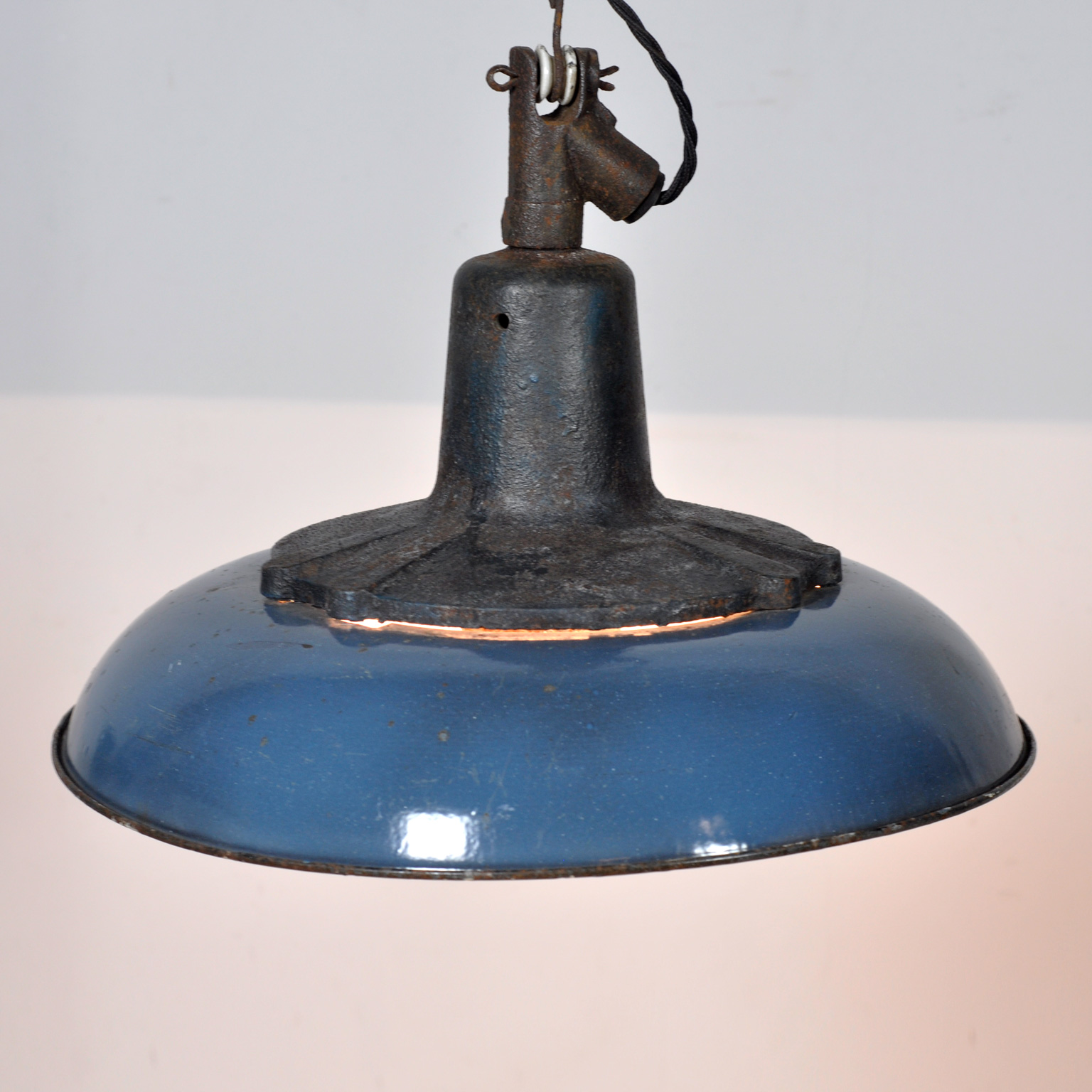 Industriële Hanglamp, 1950s image 5