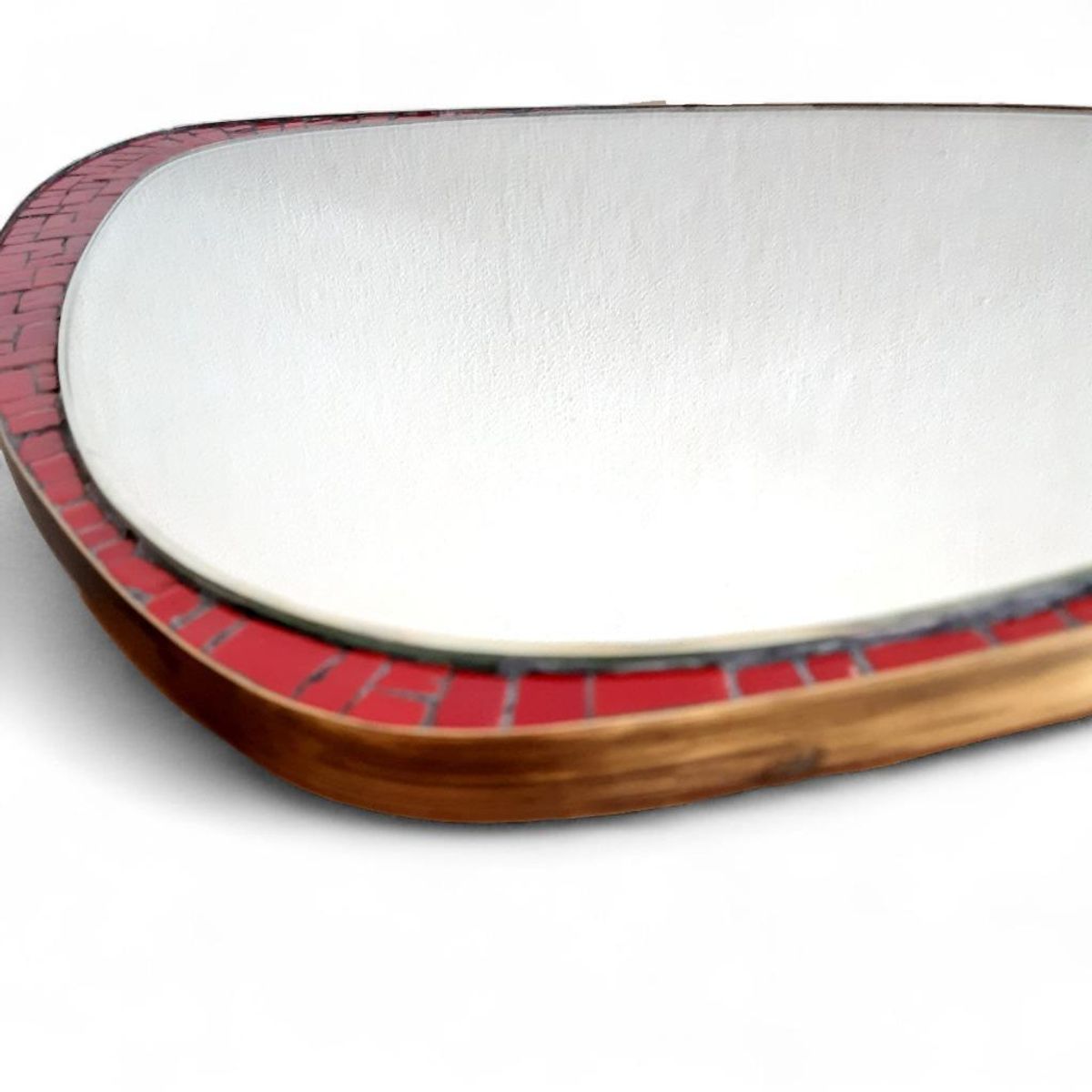 Mid Century Design Mozaïek Spiegel, Berthold Müller, 1950s image 7