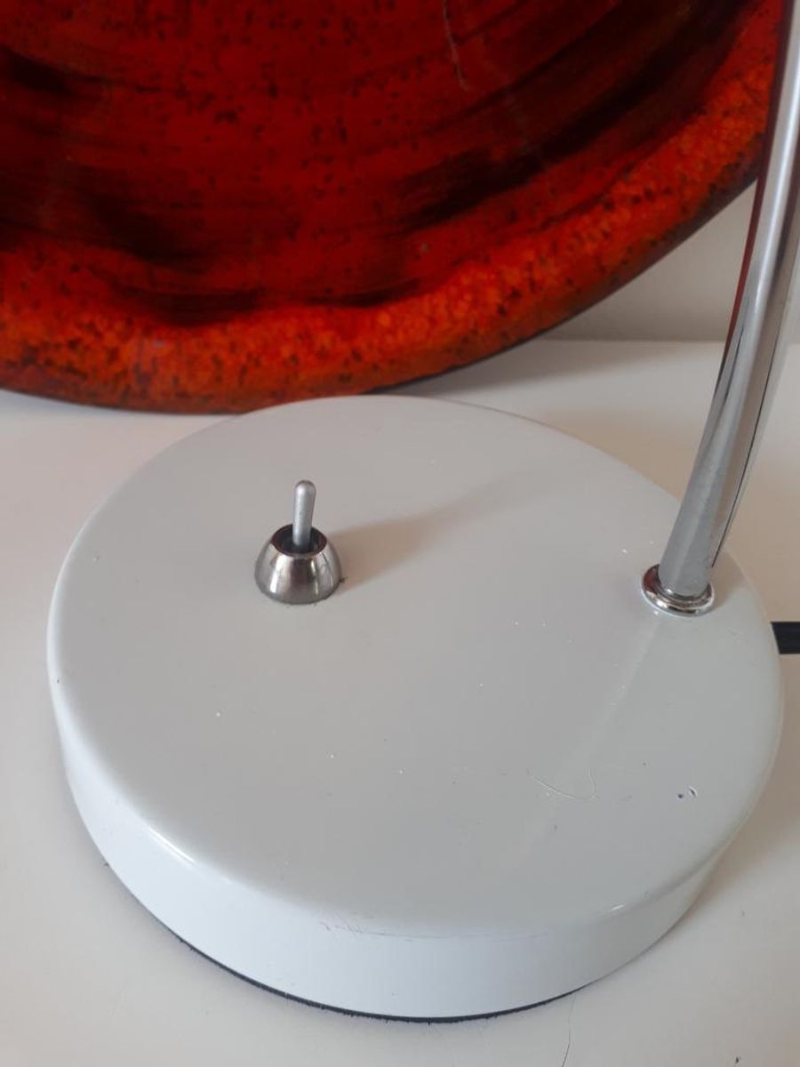 Retro Bollampje Bollamp Witte Bureaulamp Nachtlampje image 4