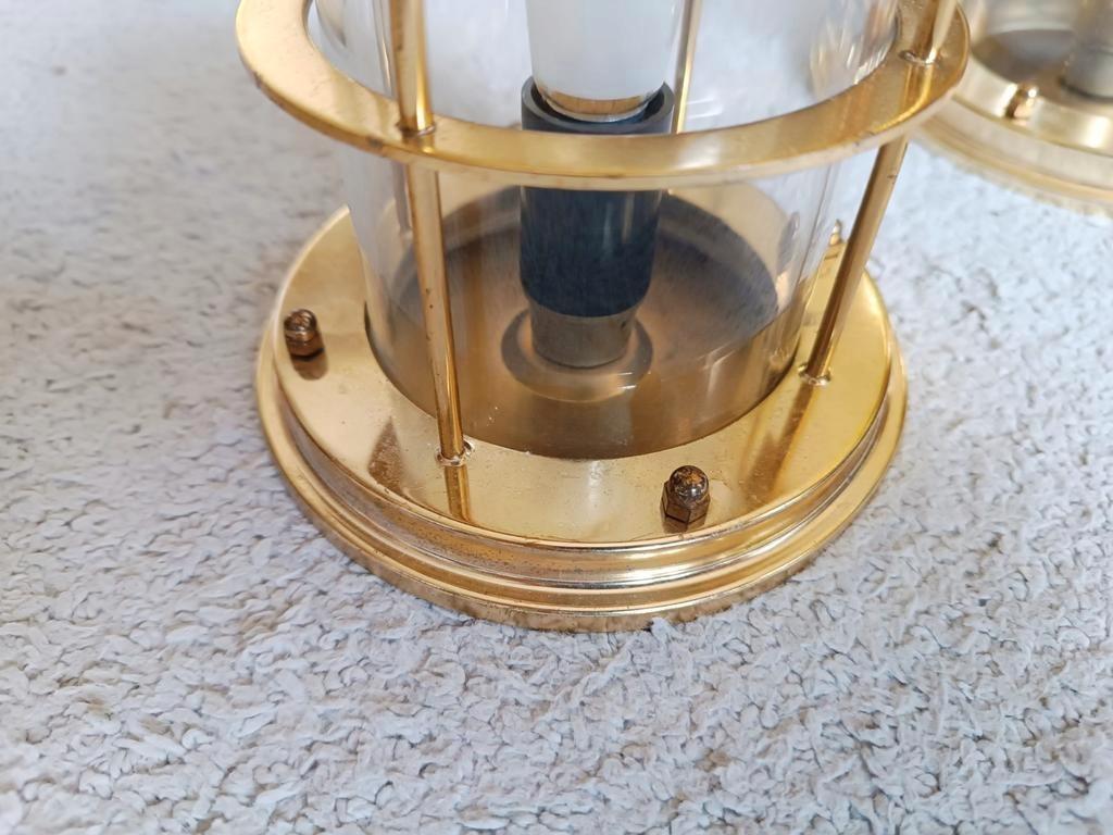Set Van 3 Vintage Gouden Schip Stijl Plafondlampen image 19