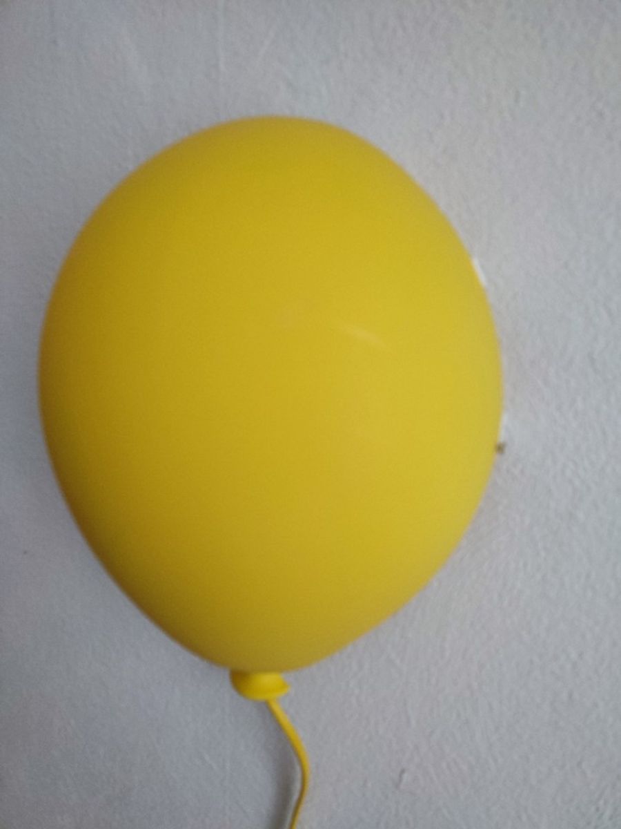 Vintage IKEA Drömminge Luchtballon Ballon Lamp Wandlamp Geel image 13