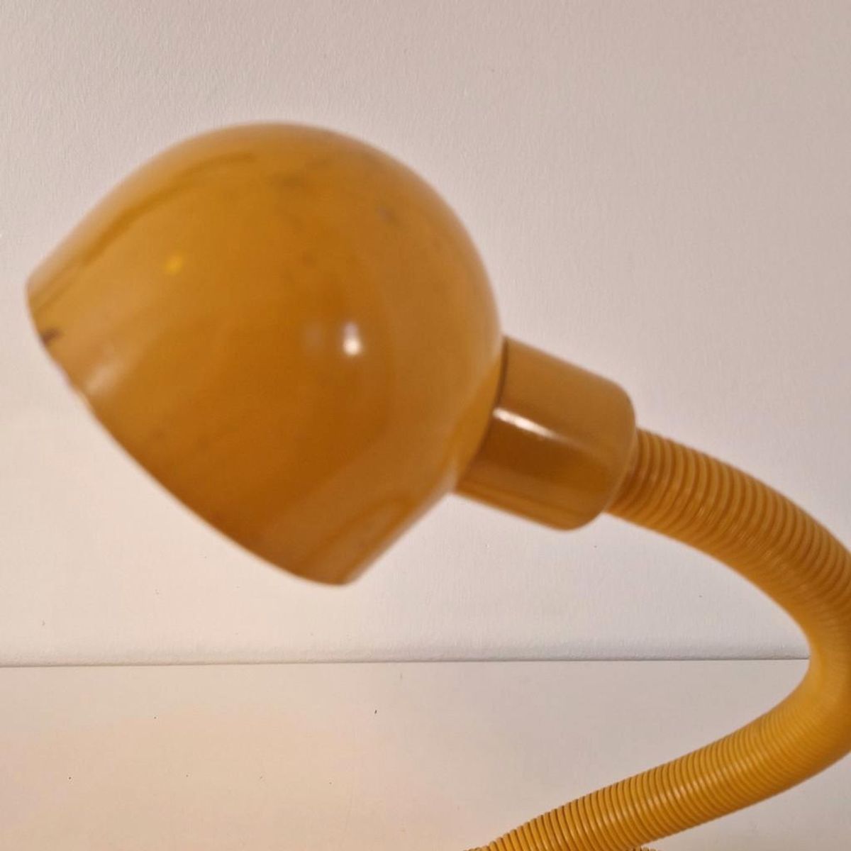 Hebi Tafellamp Snake Light Gele Slang Lamp Vintage Design image 9