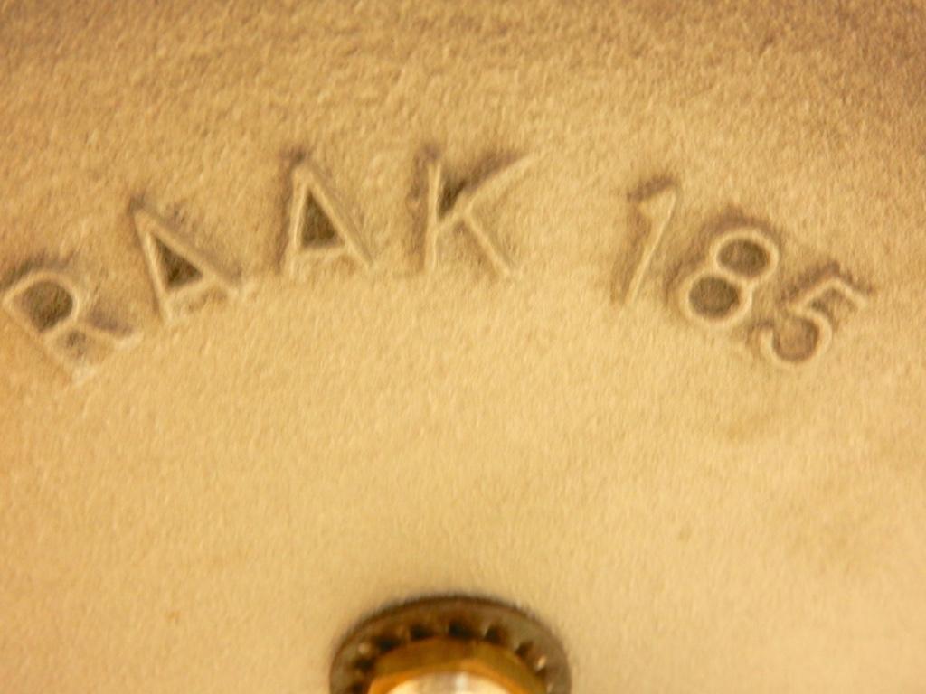 Vintage Raak Amsterdam Design Tafellamp Jaren 60 Lamp 185 image 9