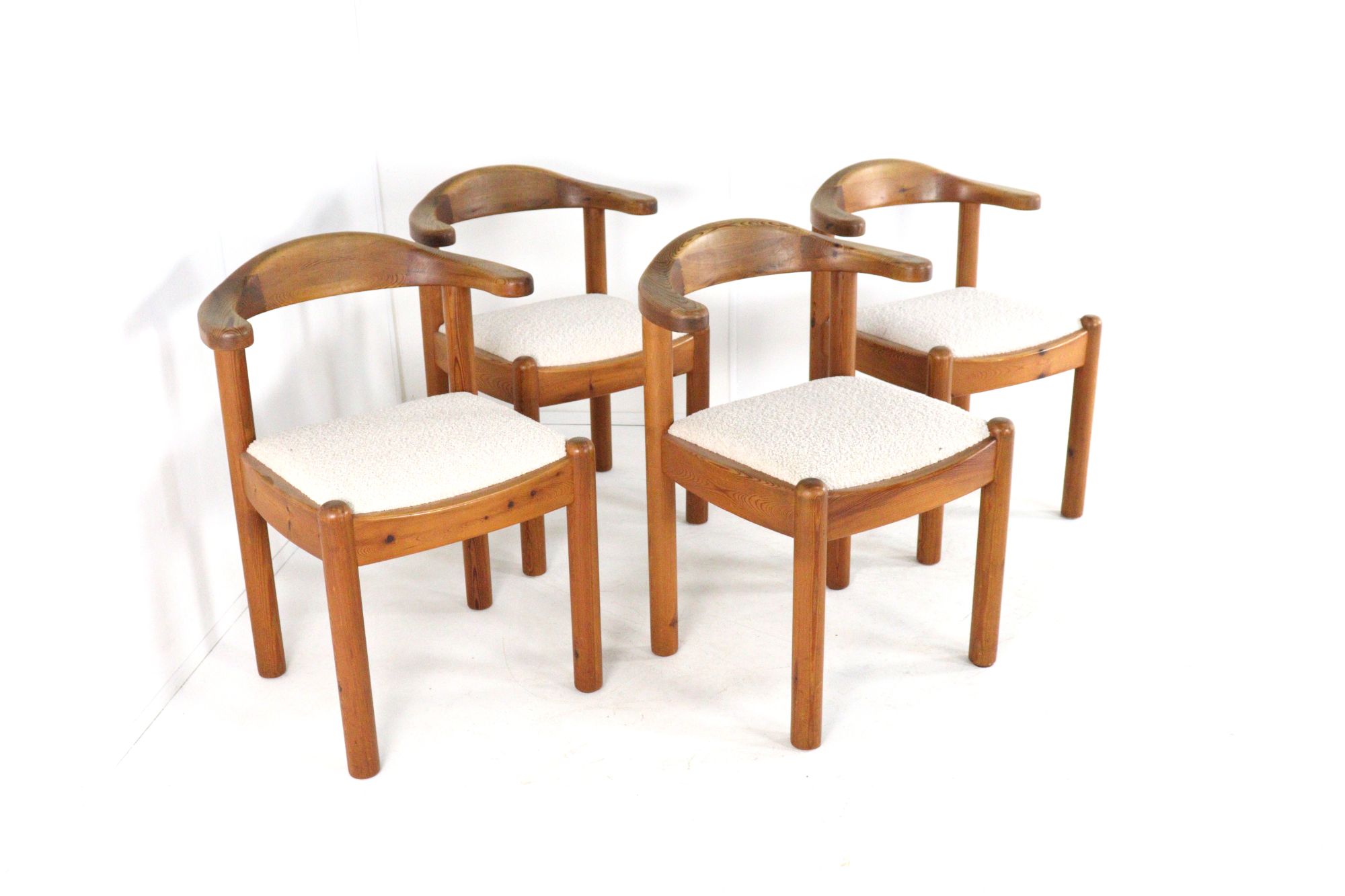 Set 4 Vamdrup Stoelen Eetkamerstoelen Deens Vintage Gestoffeerd image 20