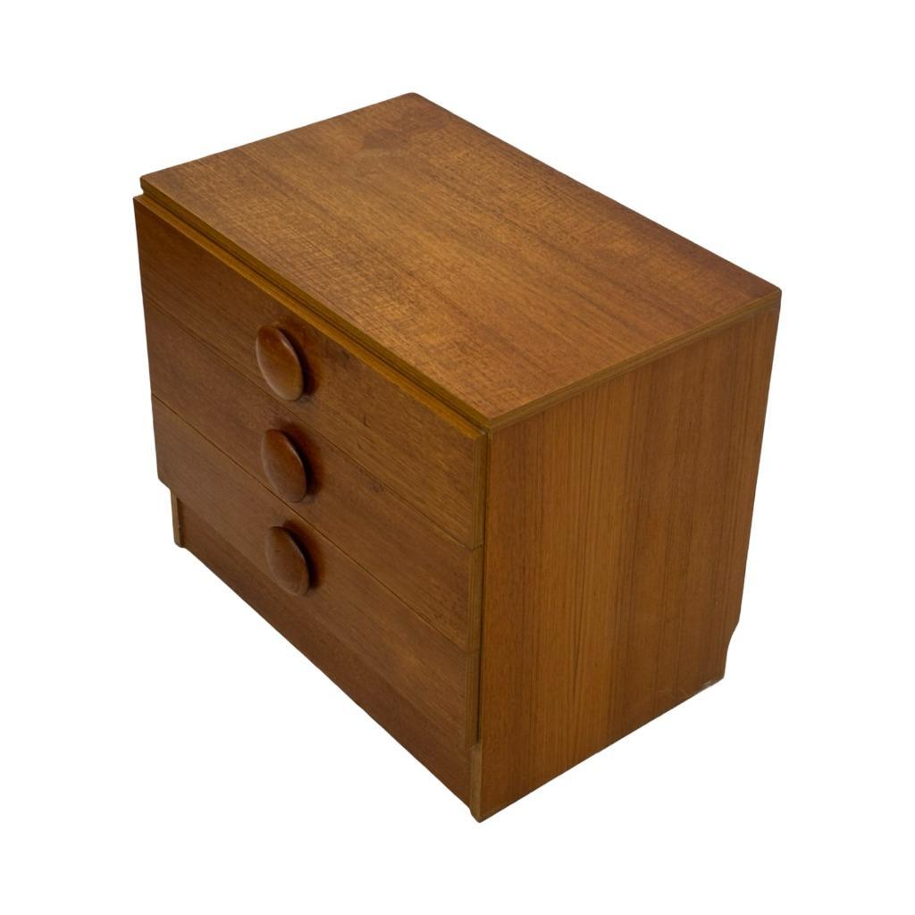 Vintage Compacte Ladekastje Mid Century Design image 14