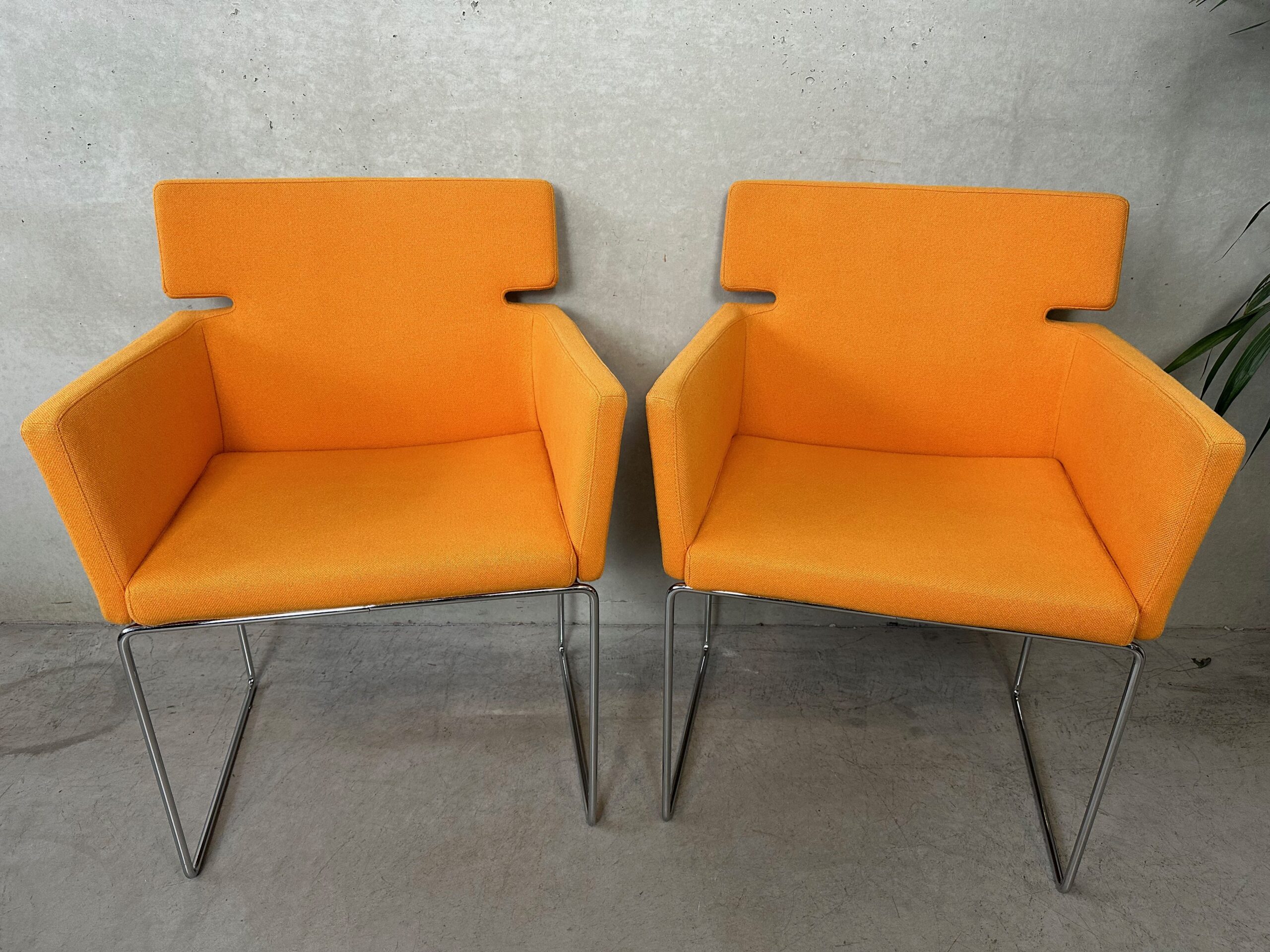 2x Vintage Design ‘key-s’ Fauteuils – Arnold Merckx – Artifort image 4
