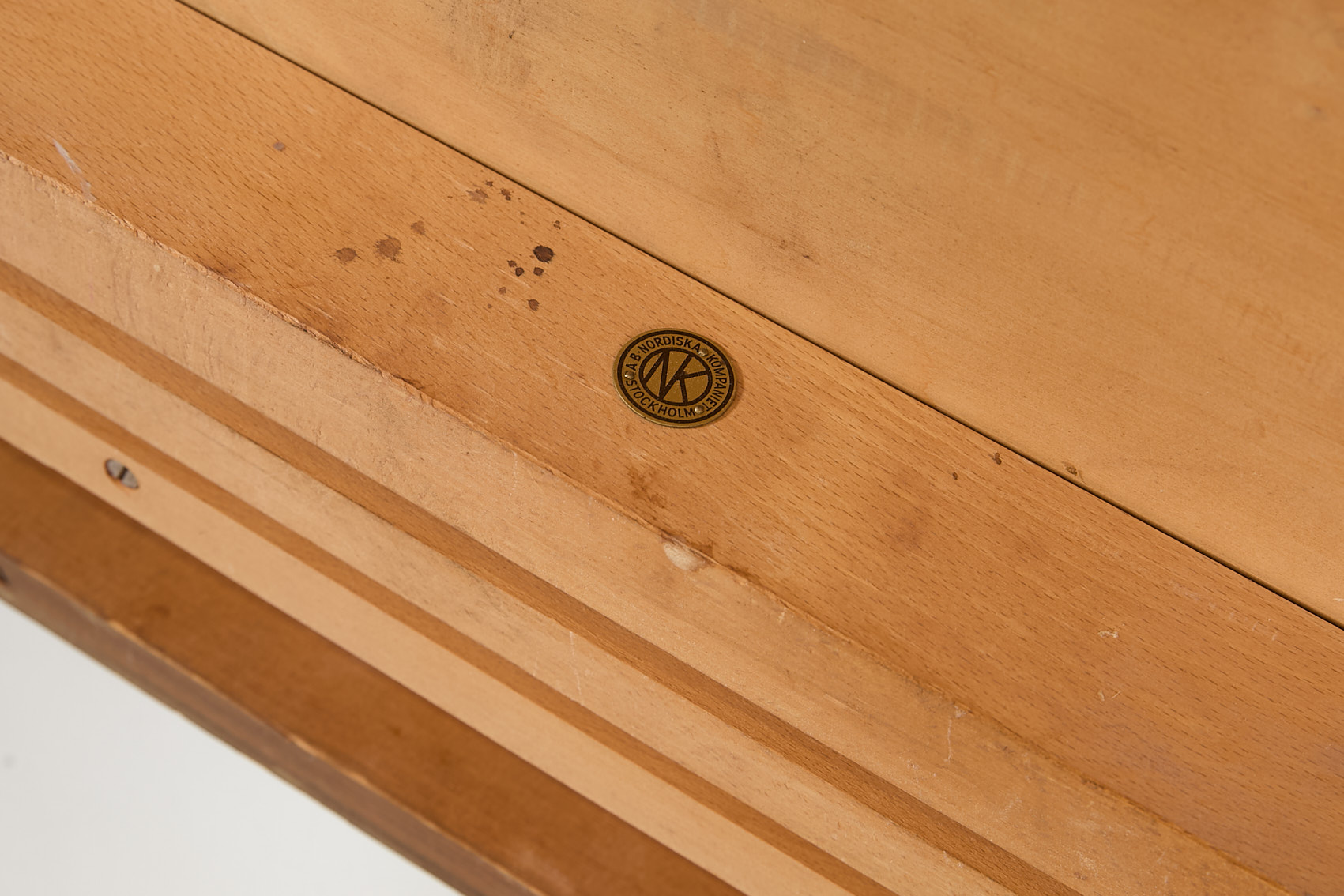 Scandinavian Mid-century Modern Table From Nordiska Kompaniet, Sweden 1950’s image 10