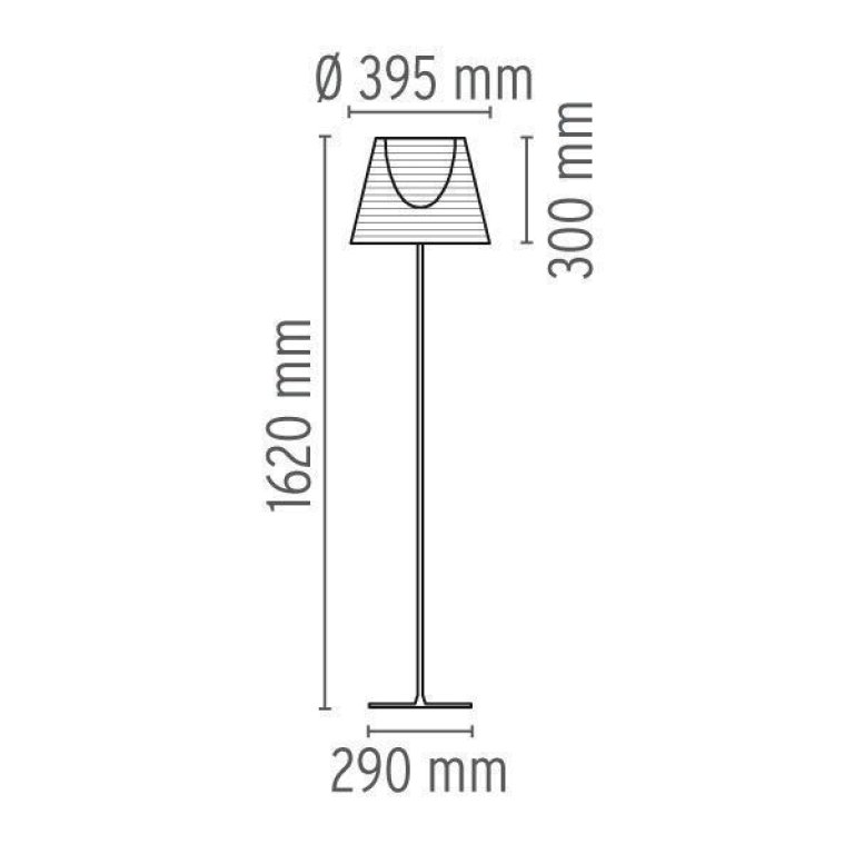 Flos | Ktribe F2 Vloerlamp Brons image 4