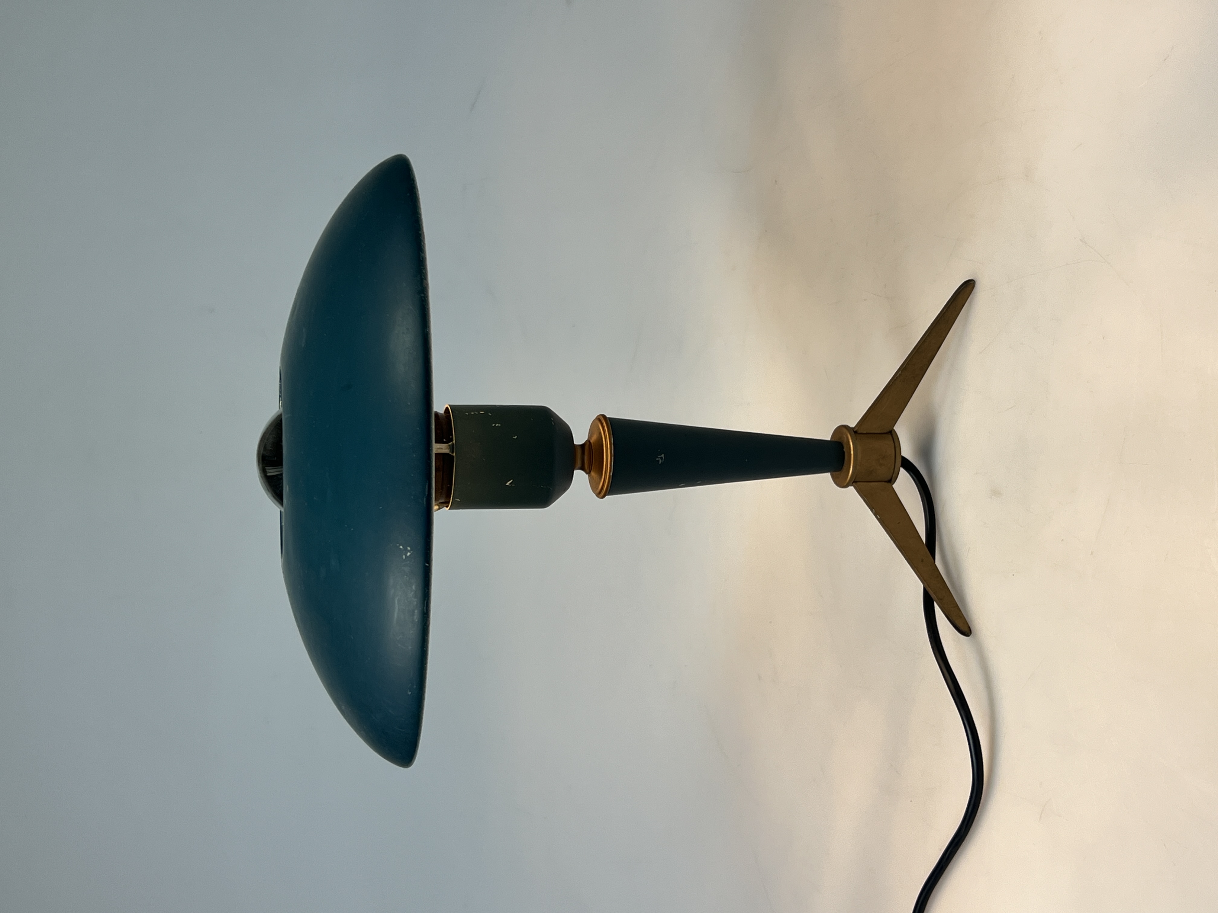 Vintage Tafellamp, Bijou, Louis Kalff Voor Philips, 1950's image 15