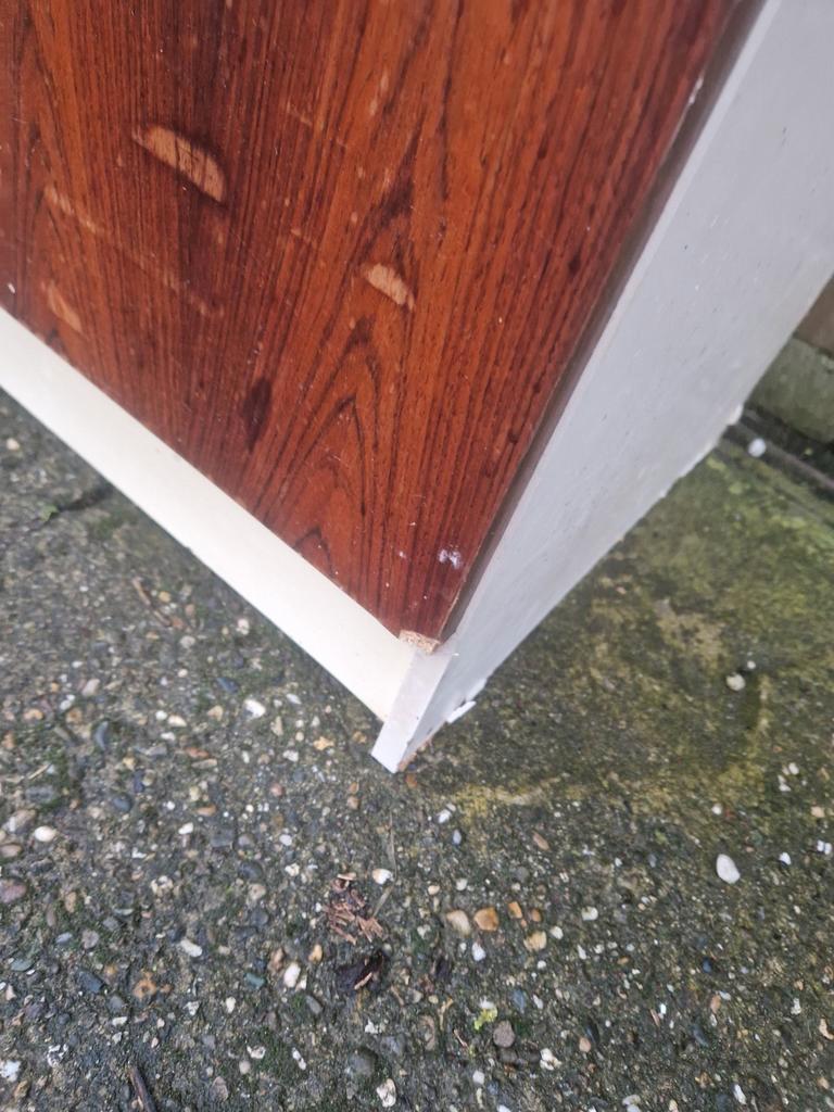 Jaren 70 Palissander Fineer Kast Vintage Design. image 6