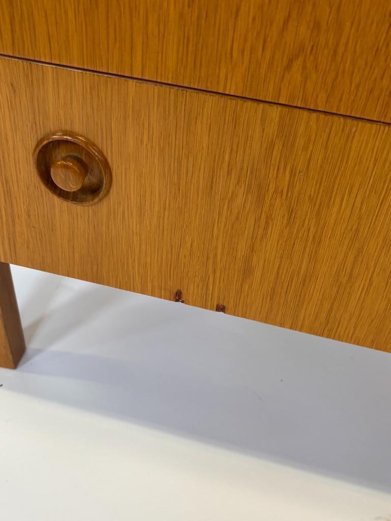 Vintage Ladekast Kastje Jaren 60 Teak Fineer Commode Design image 24