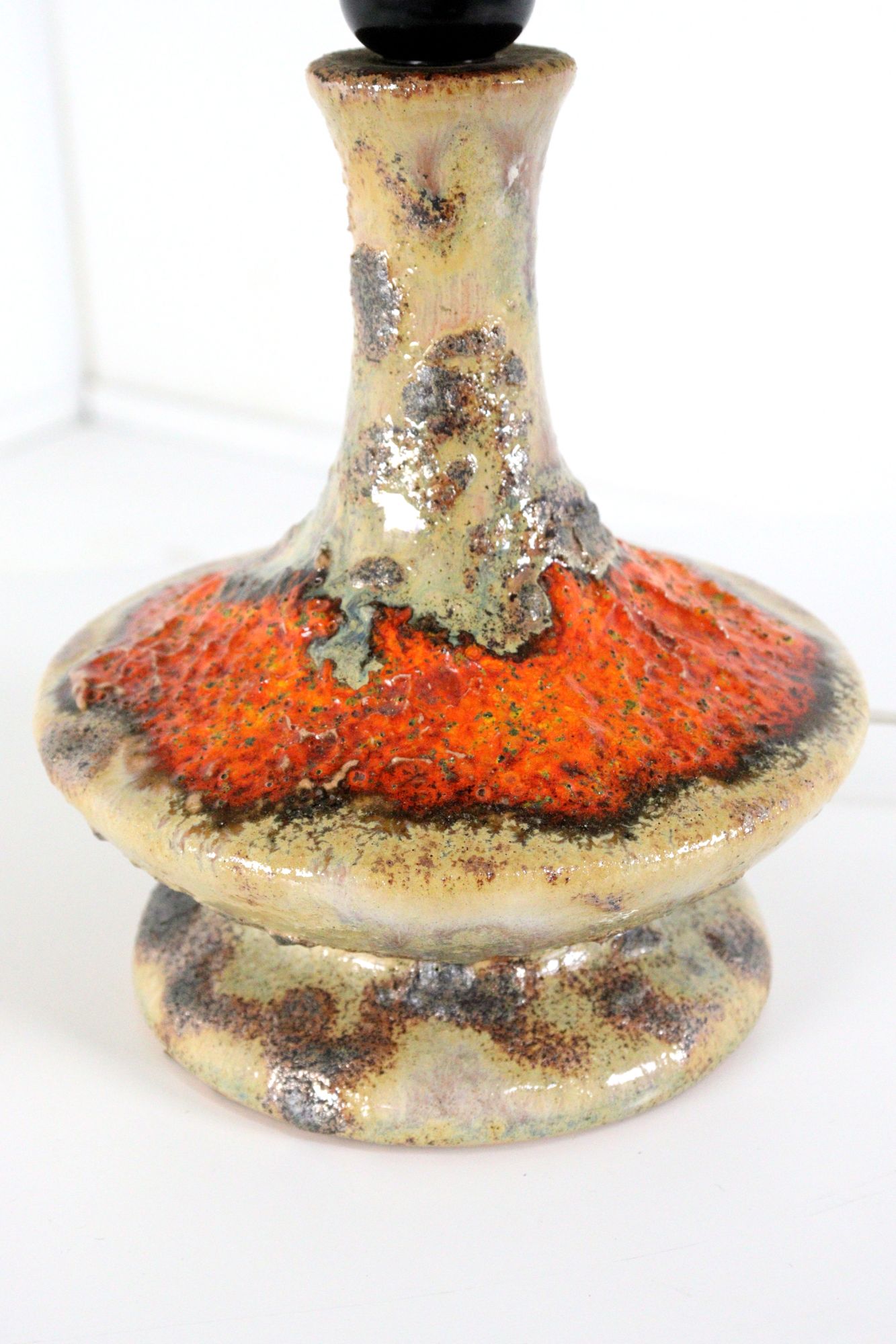 West Germany Tafellamp Keramiek Lamp Vintage image 19