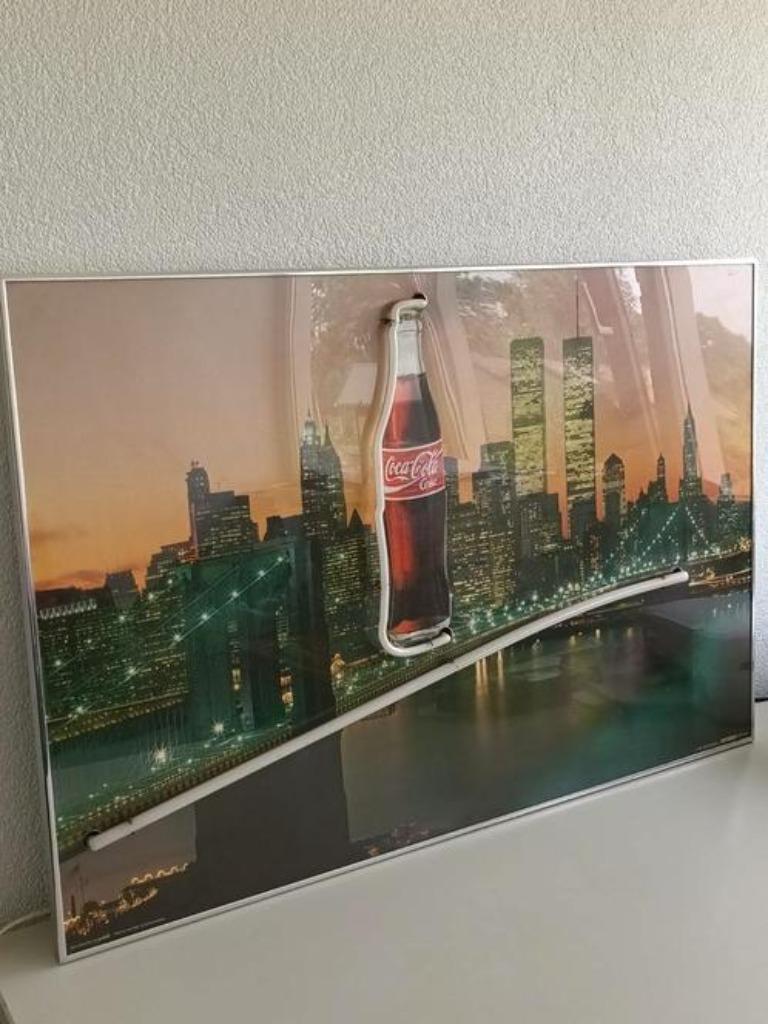 Lichtreclame Coca-Cola Uniek Originele Twin Towers image 6