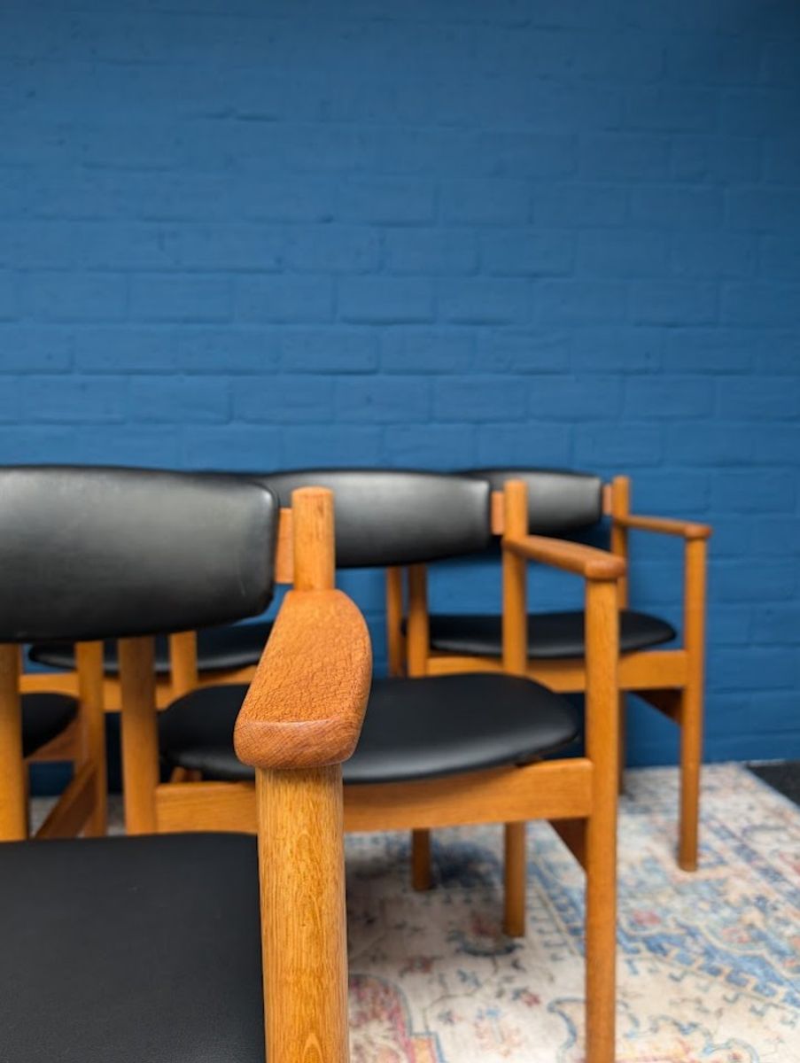 6x Deens Design Stoelen, Jørgen Bækmark, Fdb Møbler image 12