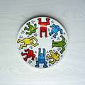 Keith Haring Servies: 2 Platte Borden, 2 Koffiekop En Schotel, 1 Espresso Kopje En Schotel image 10