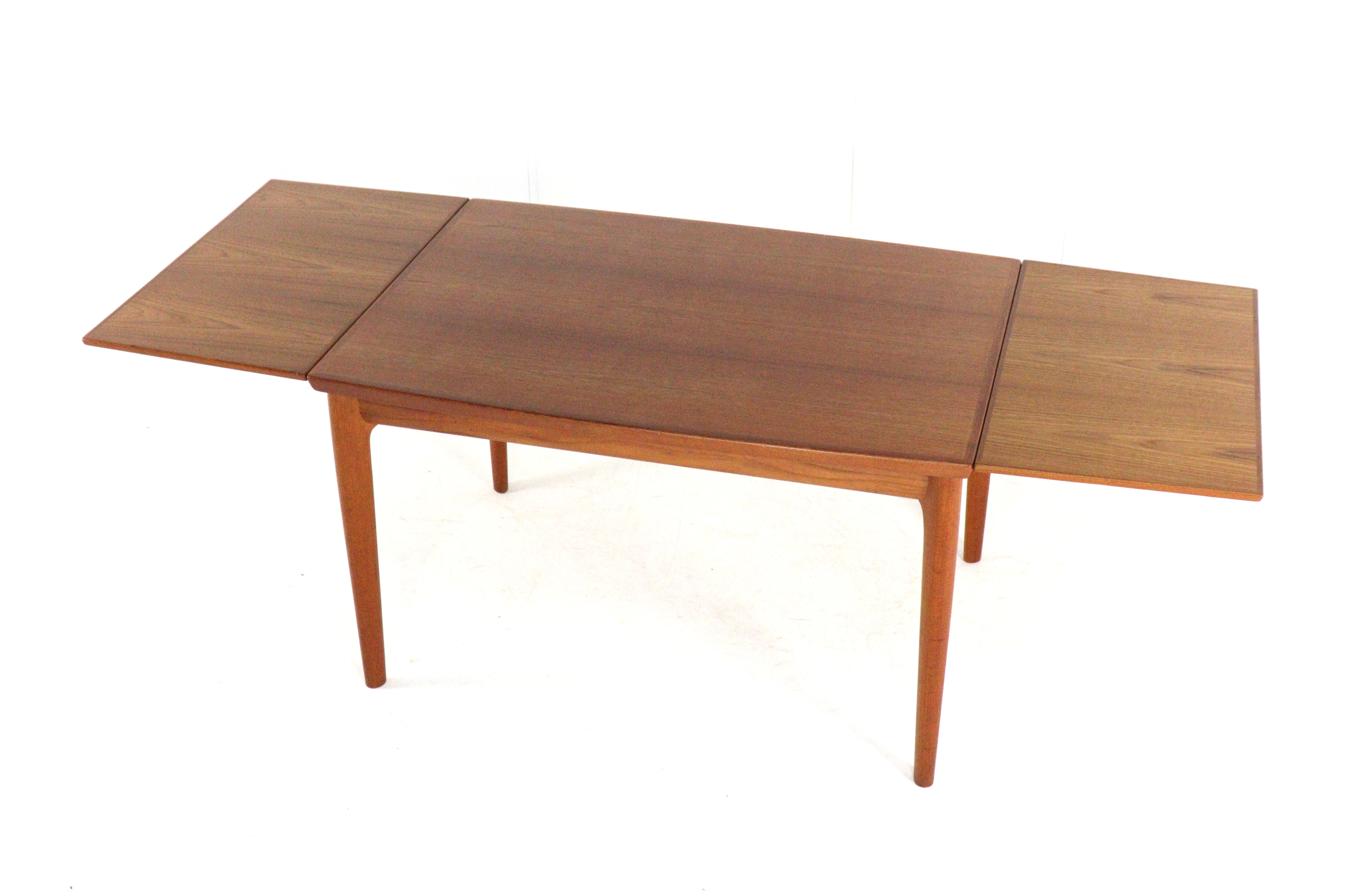 Grete Jalk Voor Glostrup Verlengbare Rechthoekige Eettafel Vintage image 14
