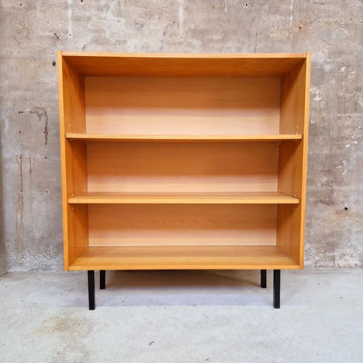 Vintage Boekenkast Deense Boekenkast Wandkast Jaren 70 image 5