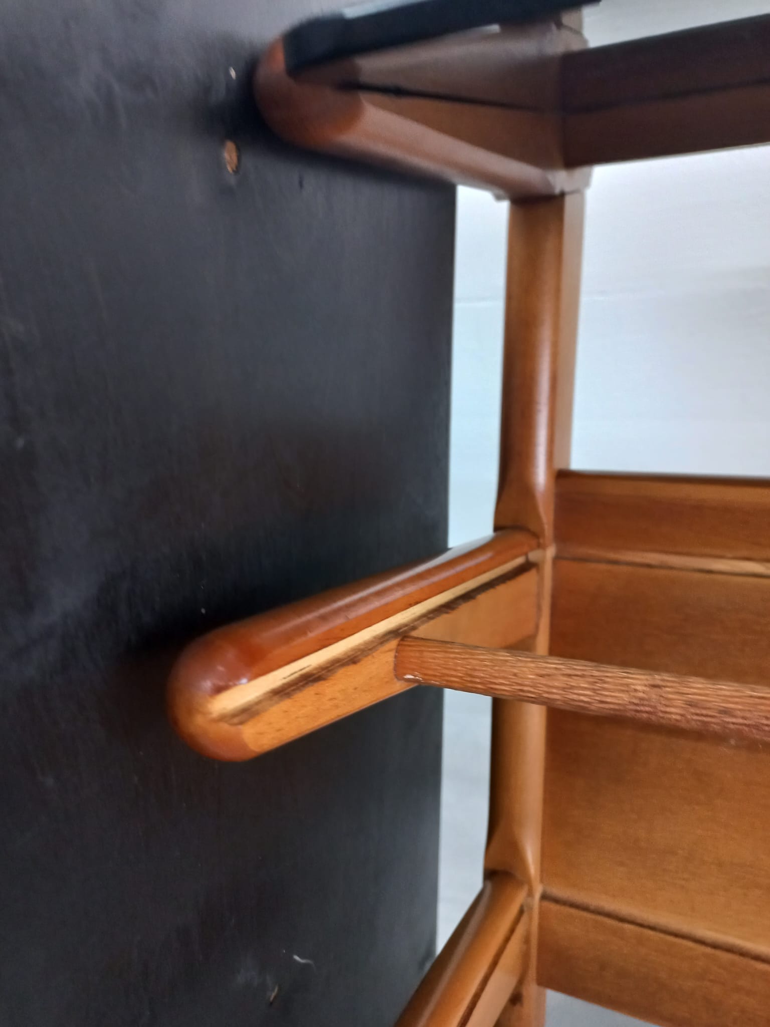 Zeldzaam Wim Den Boon (attrib) Modernistische Side Table Wandmeubel image 11