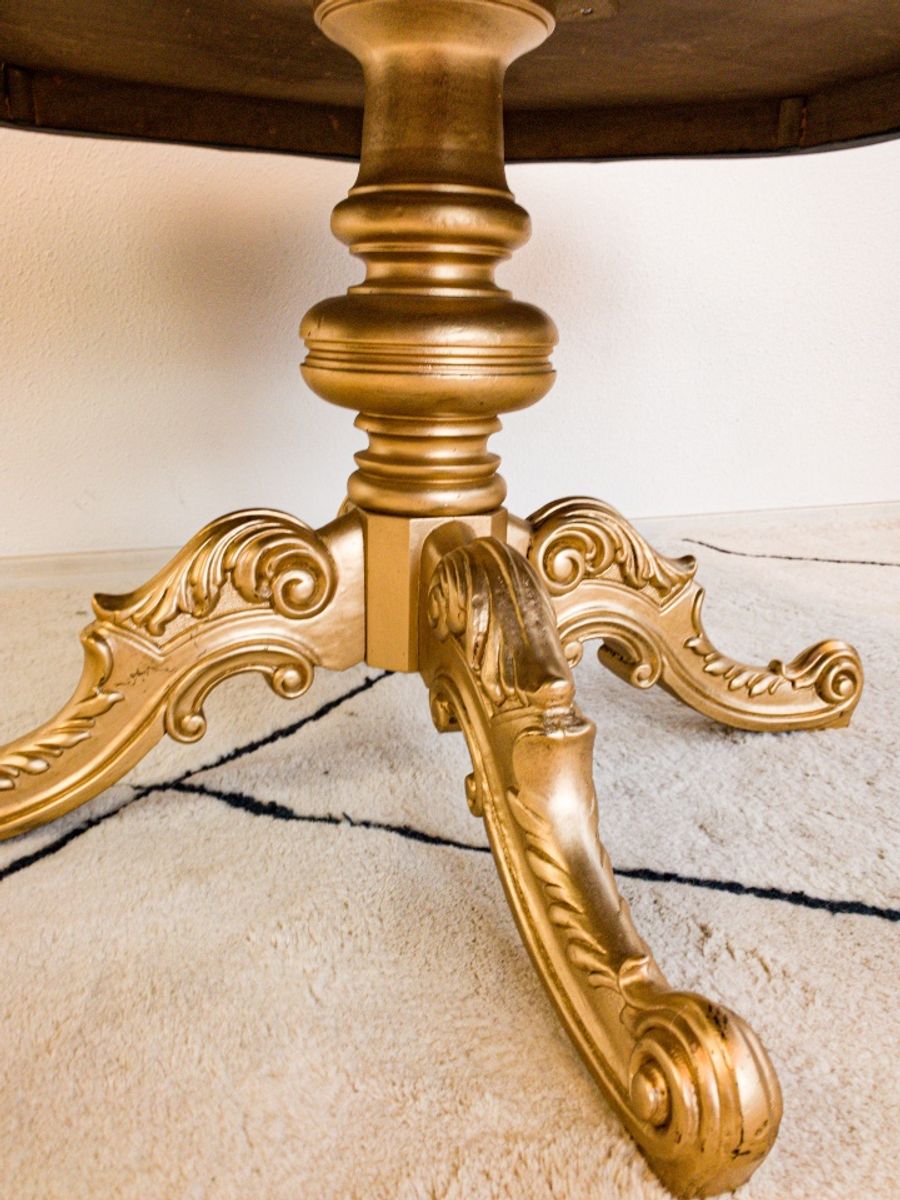 Restyled Salontafel Met Leeuwenpoten En Toekan image 4