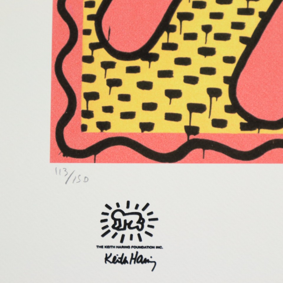 Offset Litho Naar Keith Haring Untitled 113/150 Pop Art Kunstdruk image 8