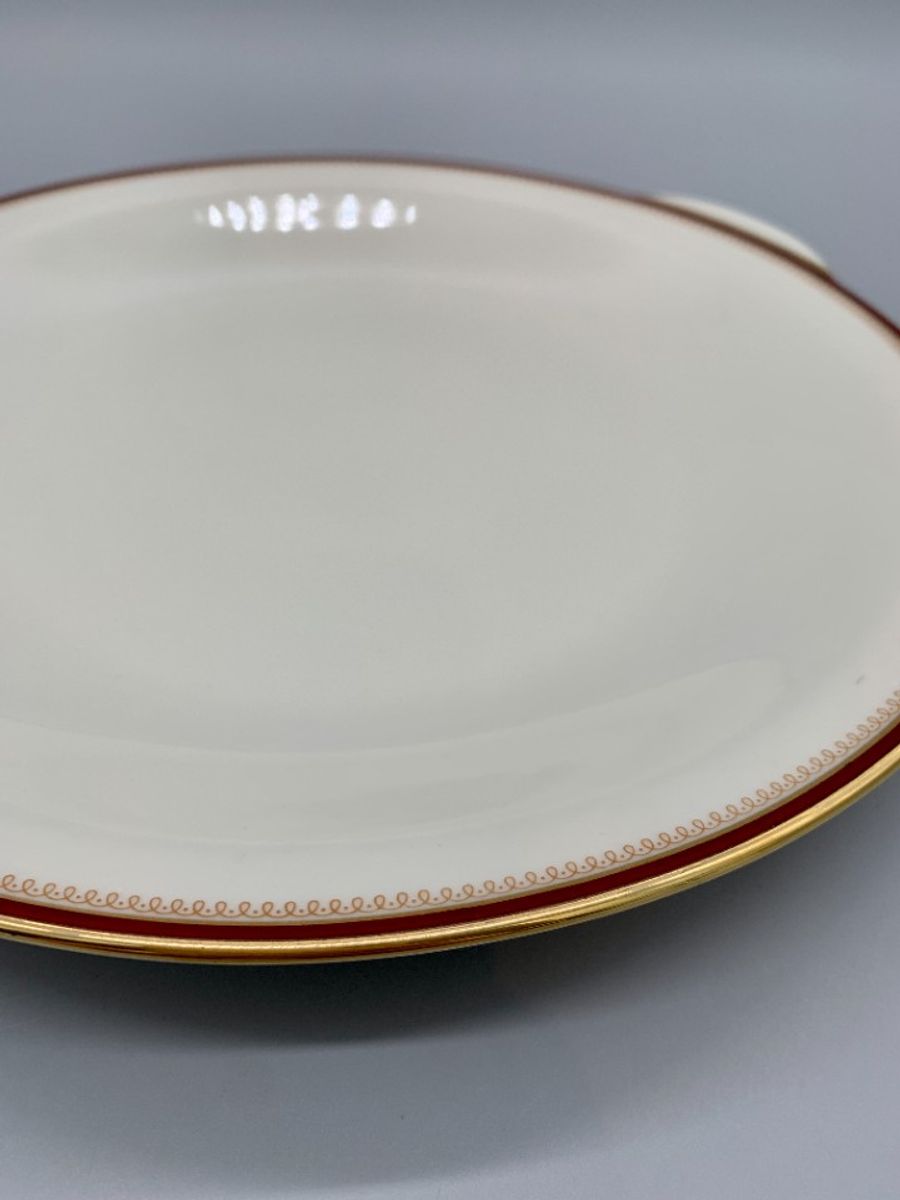 Eschenbach Gebaksschaal Crème Bordeaux Goud image 4
