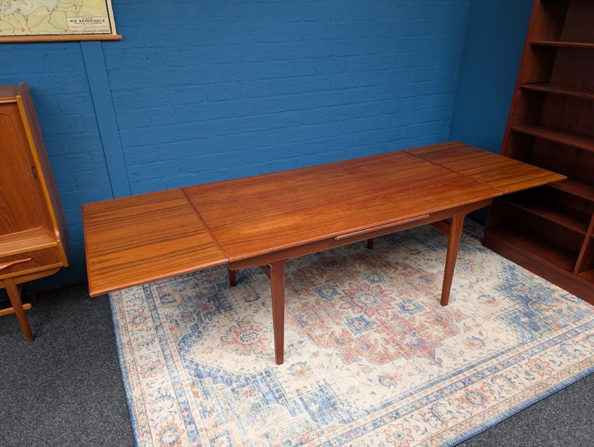 Vintage Verlengbare Eettafel, Deens Design Uit De Jaren 60 image 16