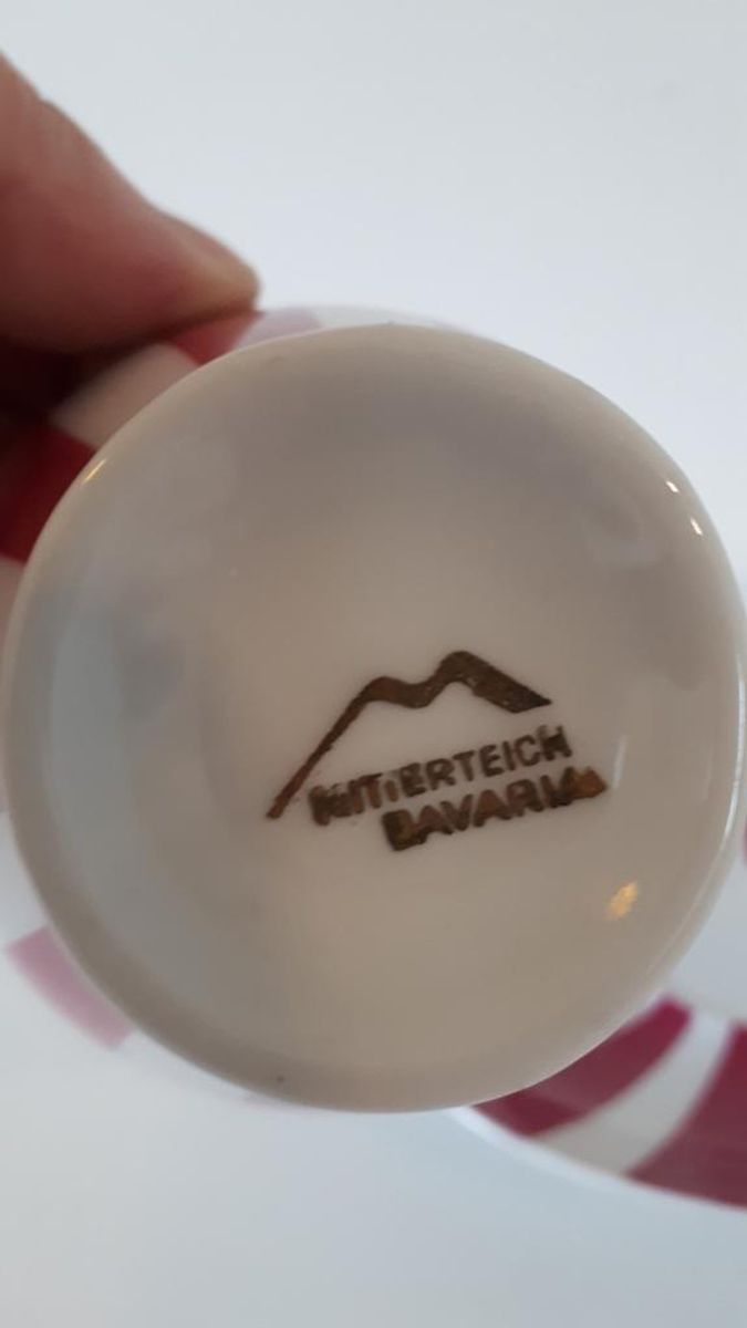 Mitterteich Bavaria Vintage Kop En Schotel image 5